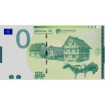 0 Euro biljet Kommern LVR-Freilichtmuseum
